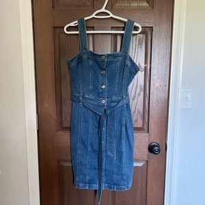 denim dress